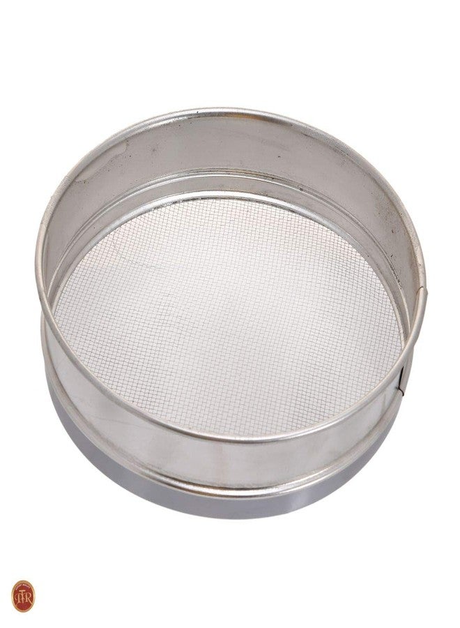PTR Stainless Steel Strainer Sieve for Atta Flour 19 CM - Image 1